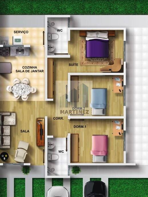 Casa de Condomínio, 3 quartos - Foto 14